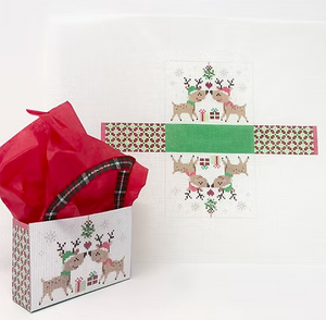 BG-07 Reindeer Kisses Holiday Bag