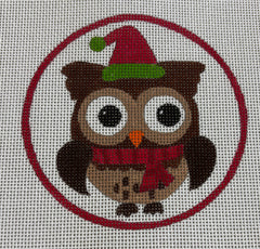 EJ-30E Girl Owl with Elf Hat