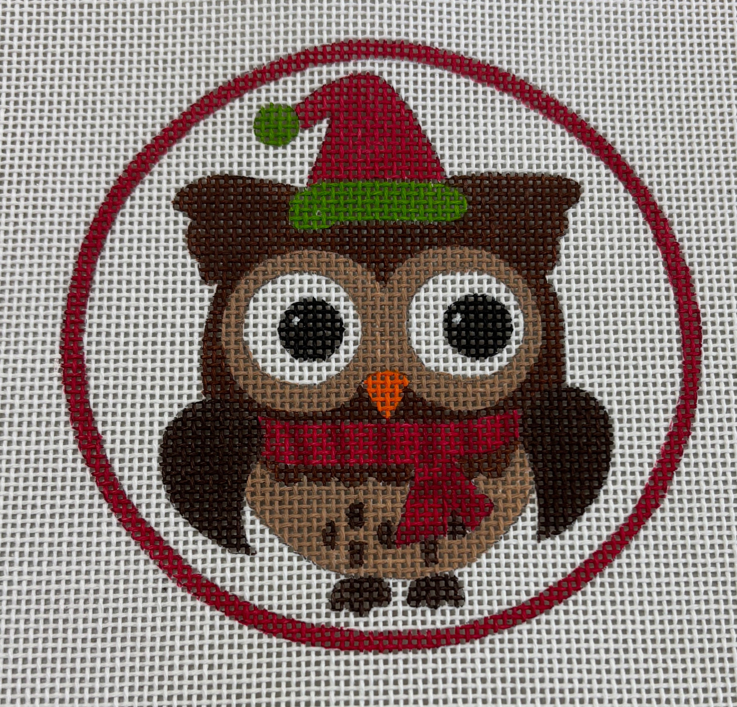 EJ-30E Girl Owl with Elf Hat