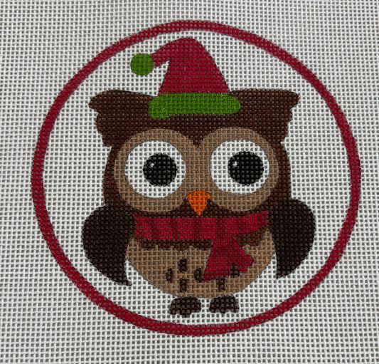 EJ-30E Girl Owl with Elf Hat