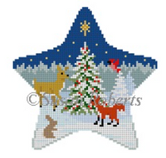 5793 Forest Tree and Animals Star