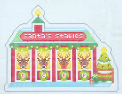 LLN-064 Santa's Stables Christmas Village