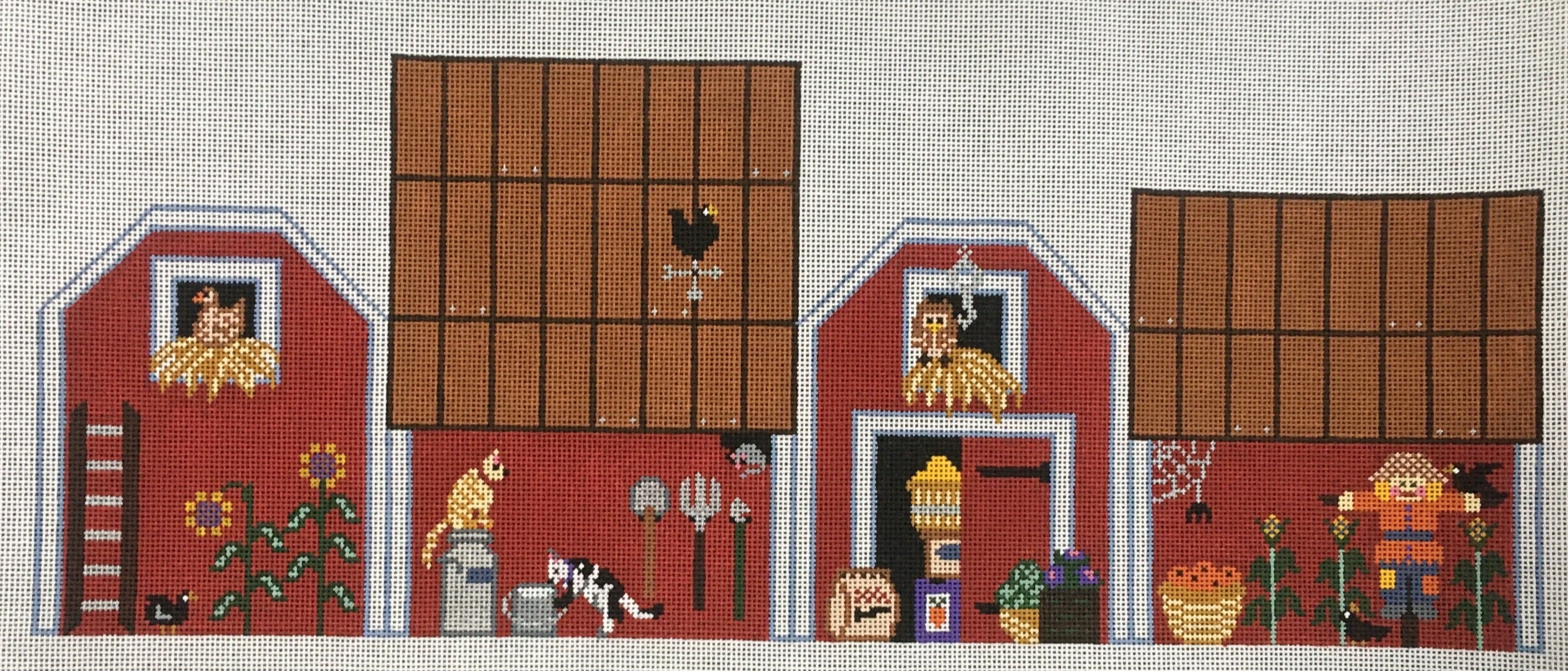 PP241AA Red Barn 3D House