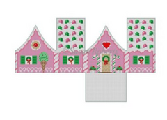 6256 Gumdrops and Peppermint 3D Gingerbread House