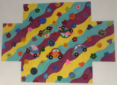 BC-16 Flower Powered Beetles Brick Cover