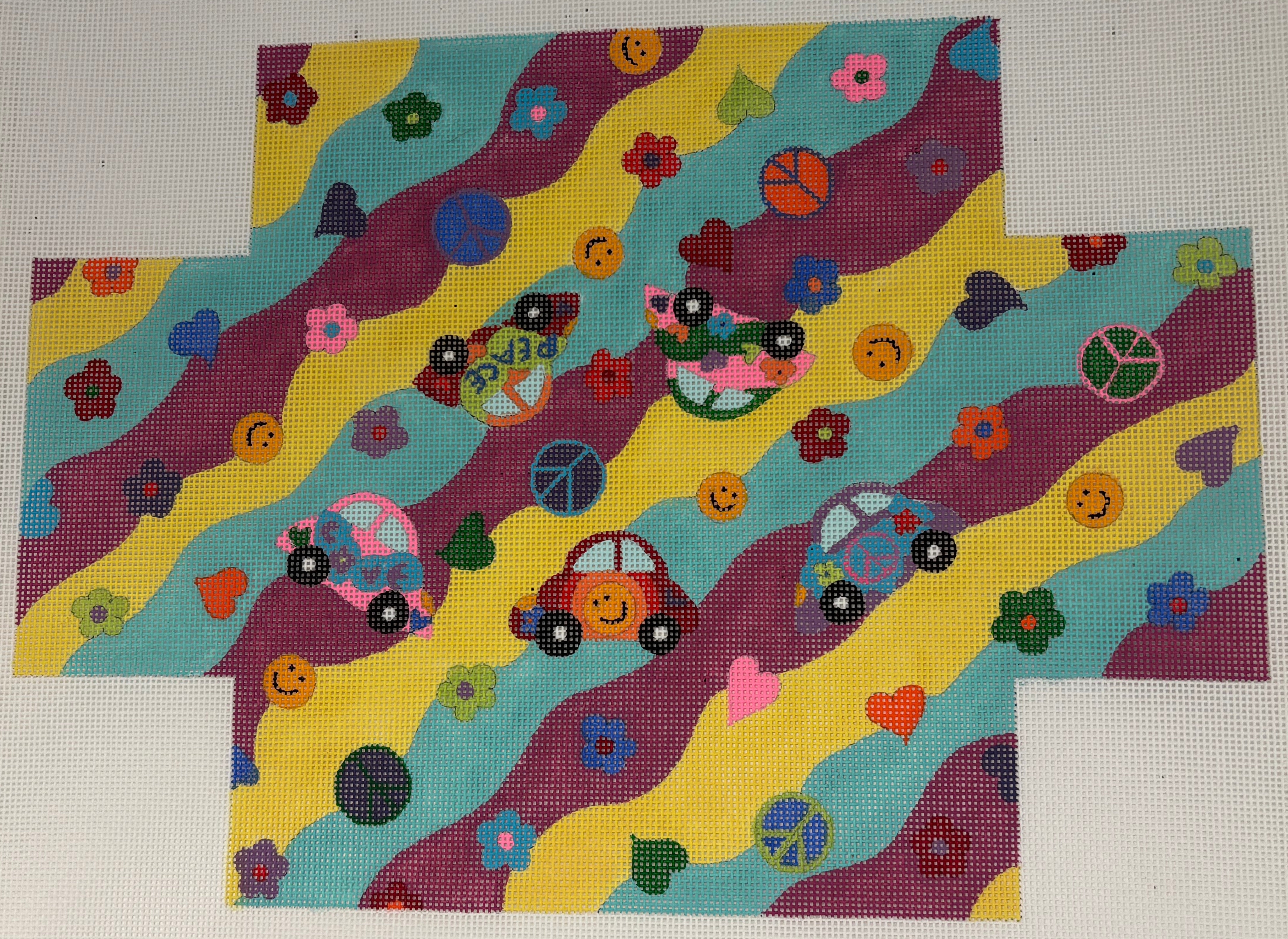 BC-16 Flower Powered Beetles Brick Cover