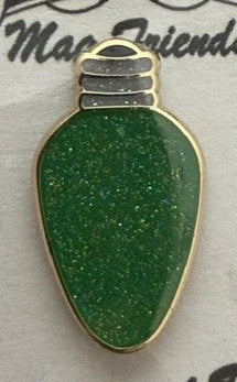 Green Christmas Bulb Needleminder