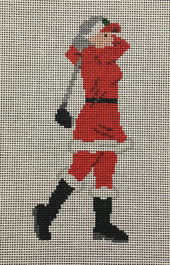 TSS-127 Golfing Mrs. Claus - 13 Mesh