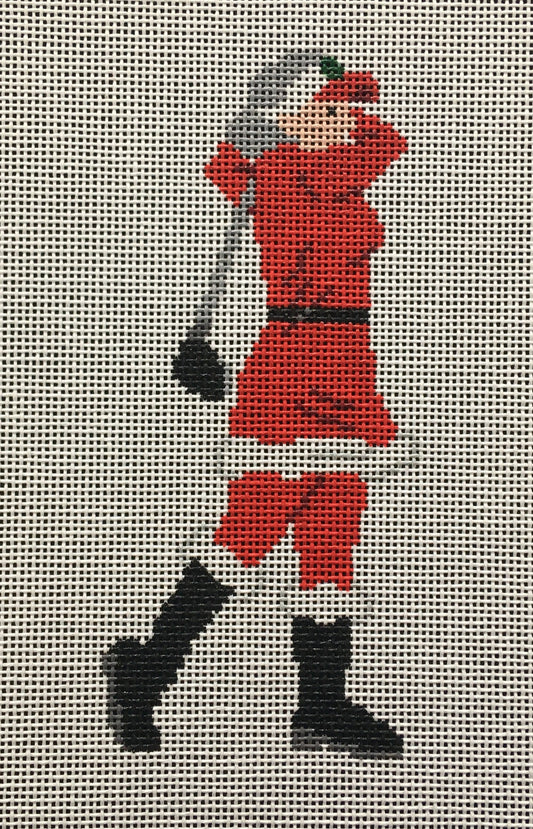 TSS-127 Golfing Mrs. Claus - 13 Mesh