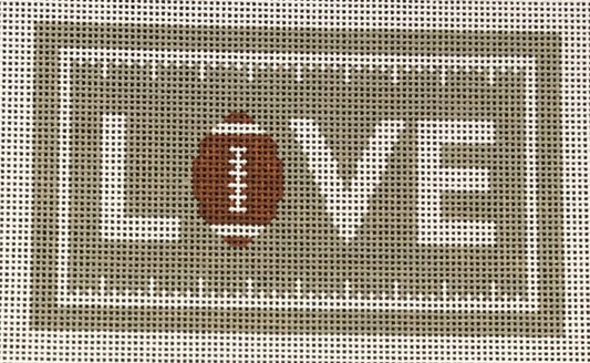 SNS107B LOVE Football - Gray