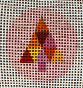 SI24OR Multicolor Tree on Pink