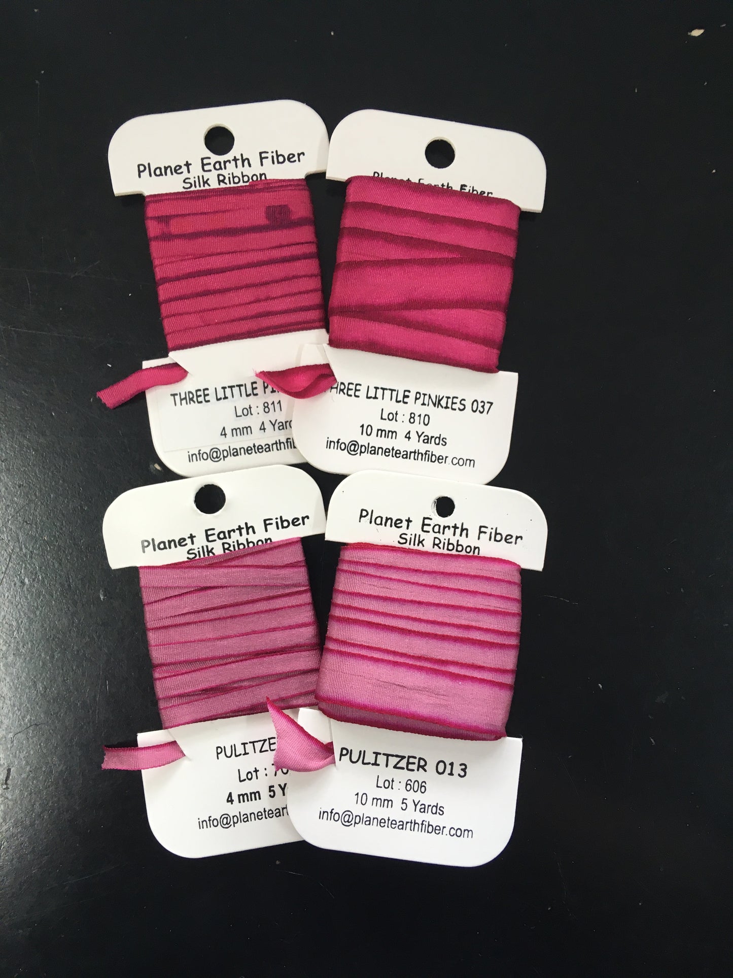 Planet Earth Ribbon - Pinks