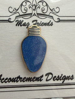 Dark Blue Christmas Bulb Needleminder