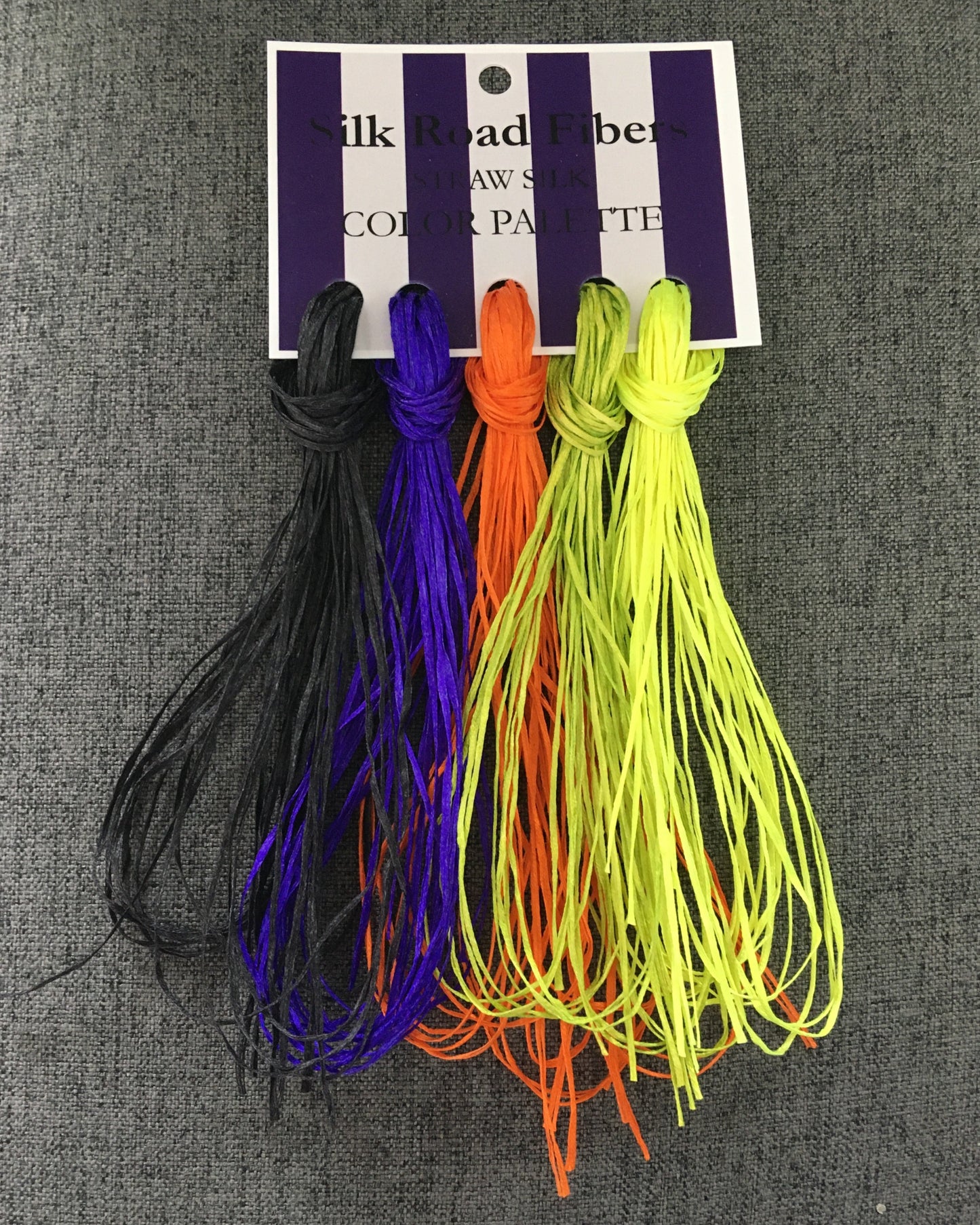 Straw Silk Color Palette Halloween