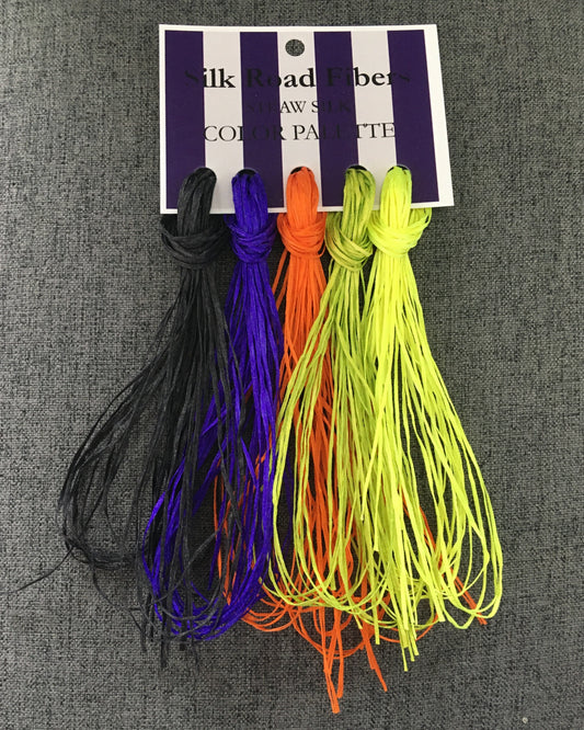 Straw Silk Color Palette Halloween