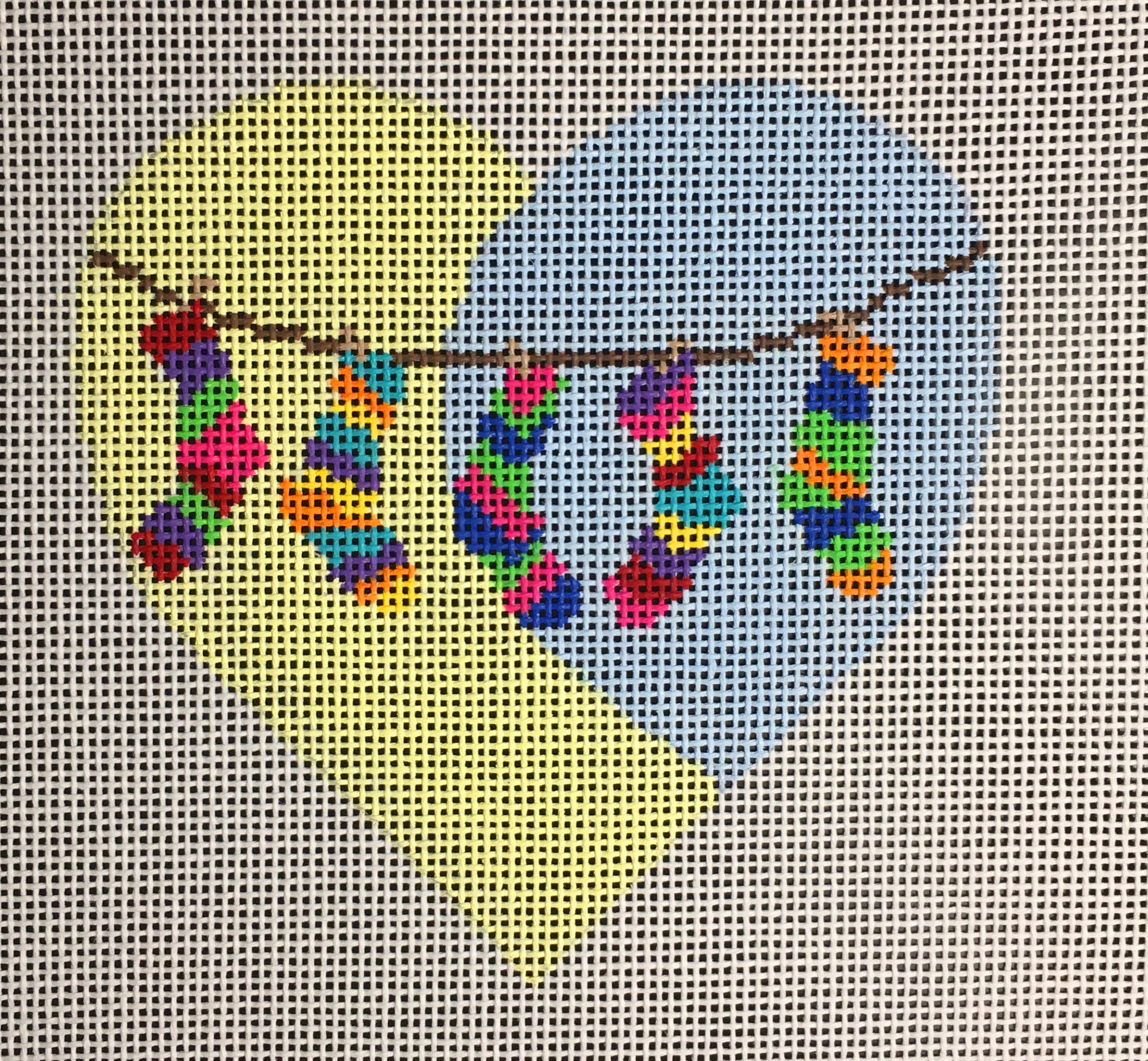 AH-01 Down Syndrome Awareness Heart