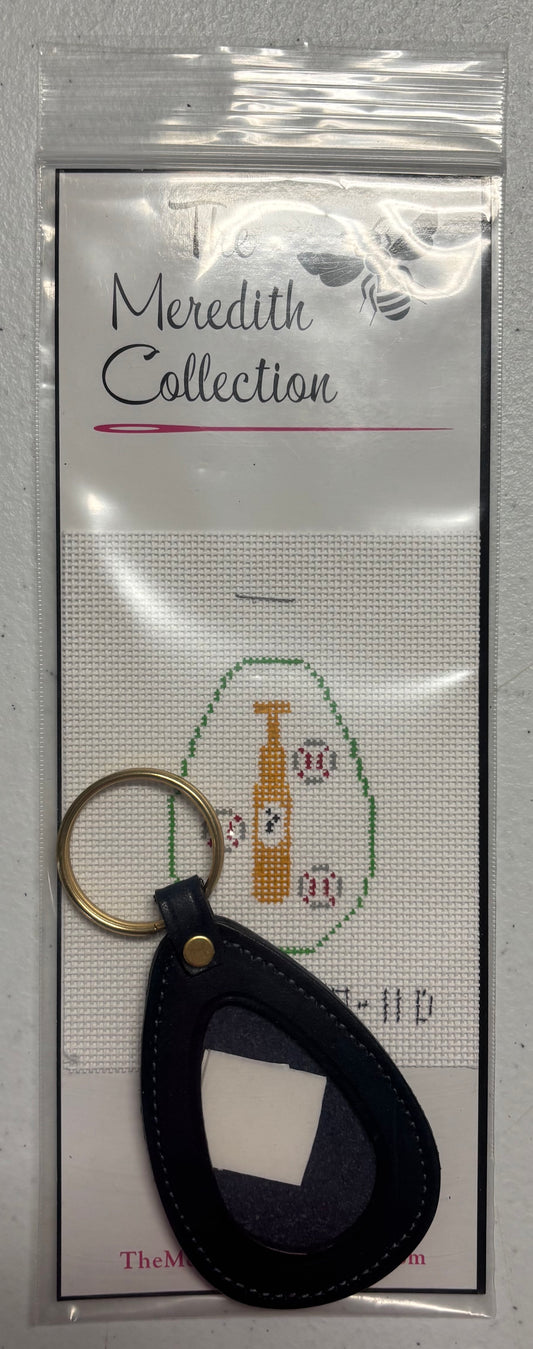 KO-11D Baseball Bat and Balls Key Fob