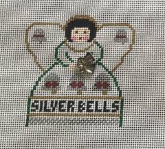 PP999AI Silver Bells Mini Angel