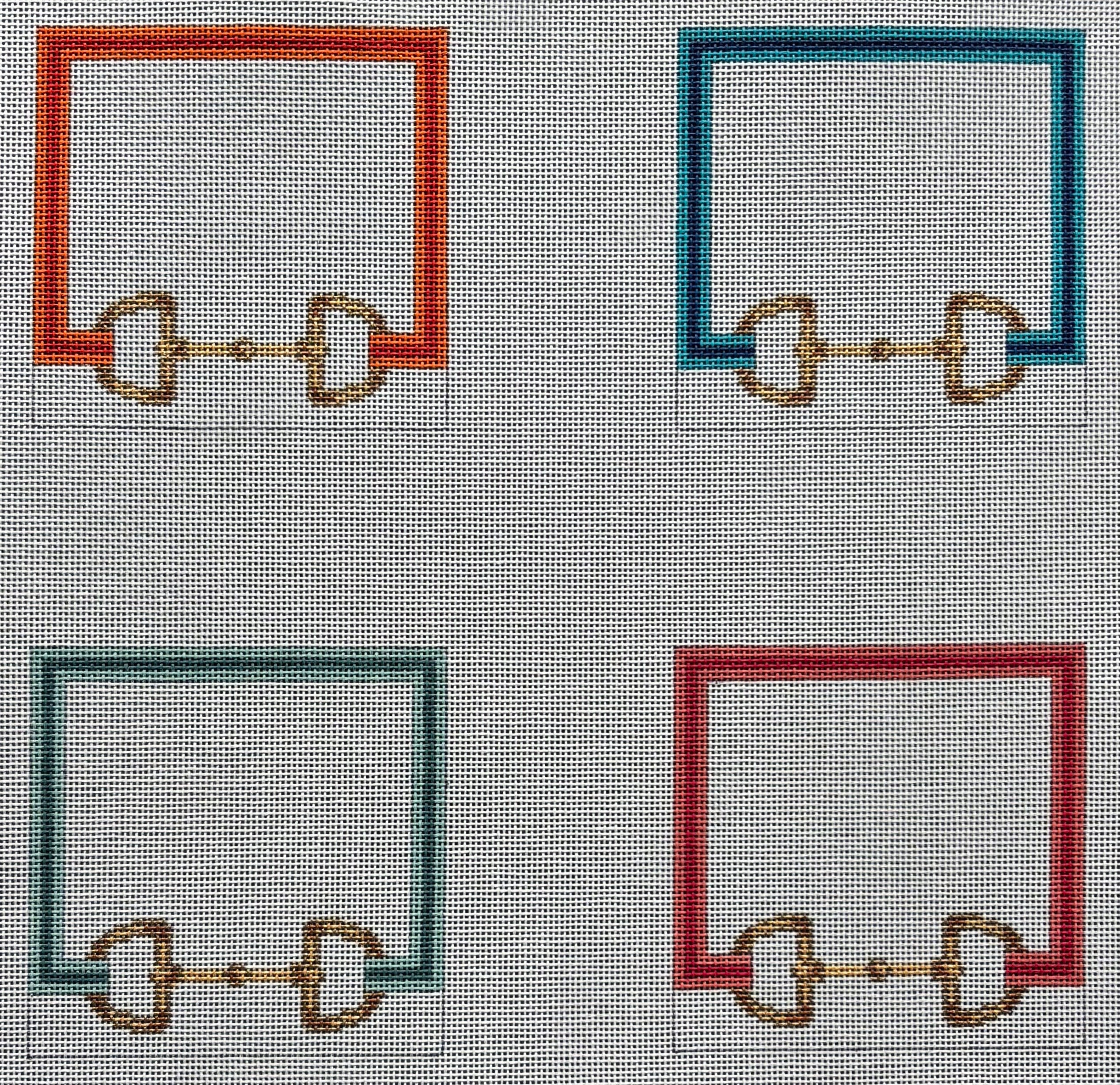 CO-42 Monogram Bits Coasters