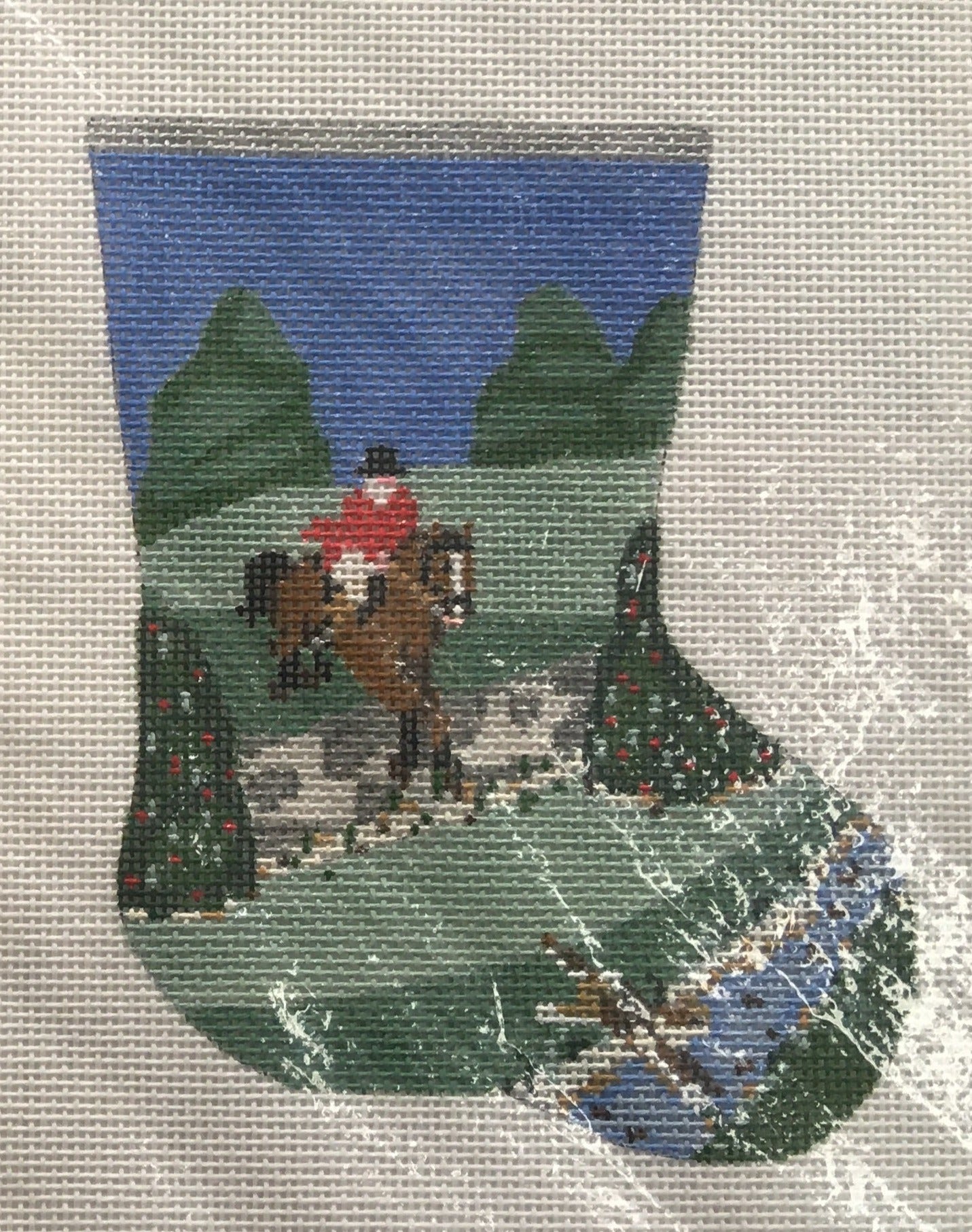 PP175AB Fox Hunt Mini Sock