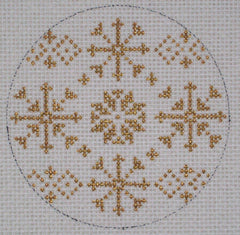 DK-EX26 Gold Snowflakes