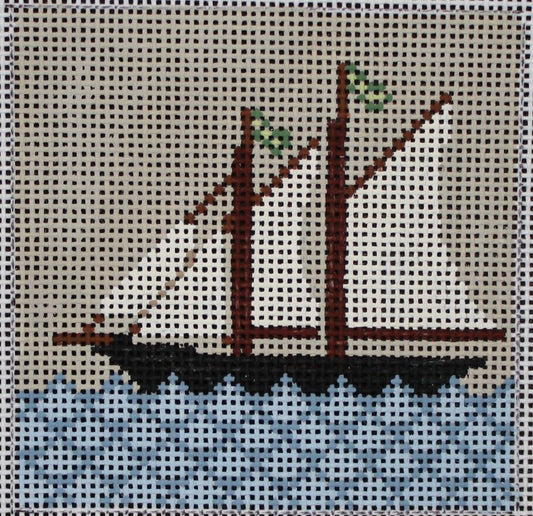 CTR229 Sailboat Coaster