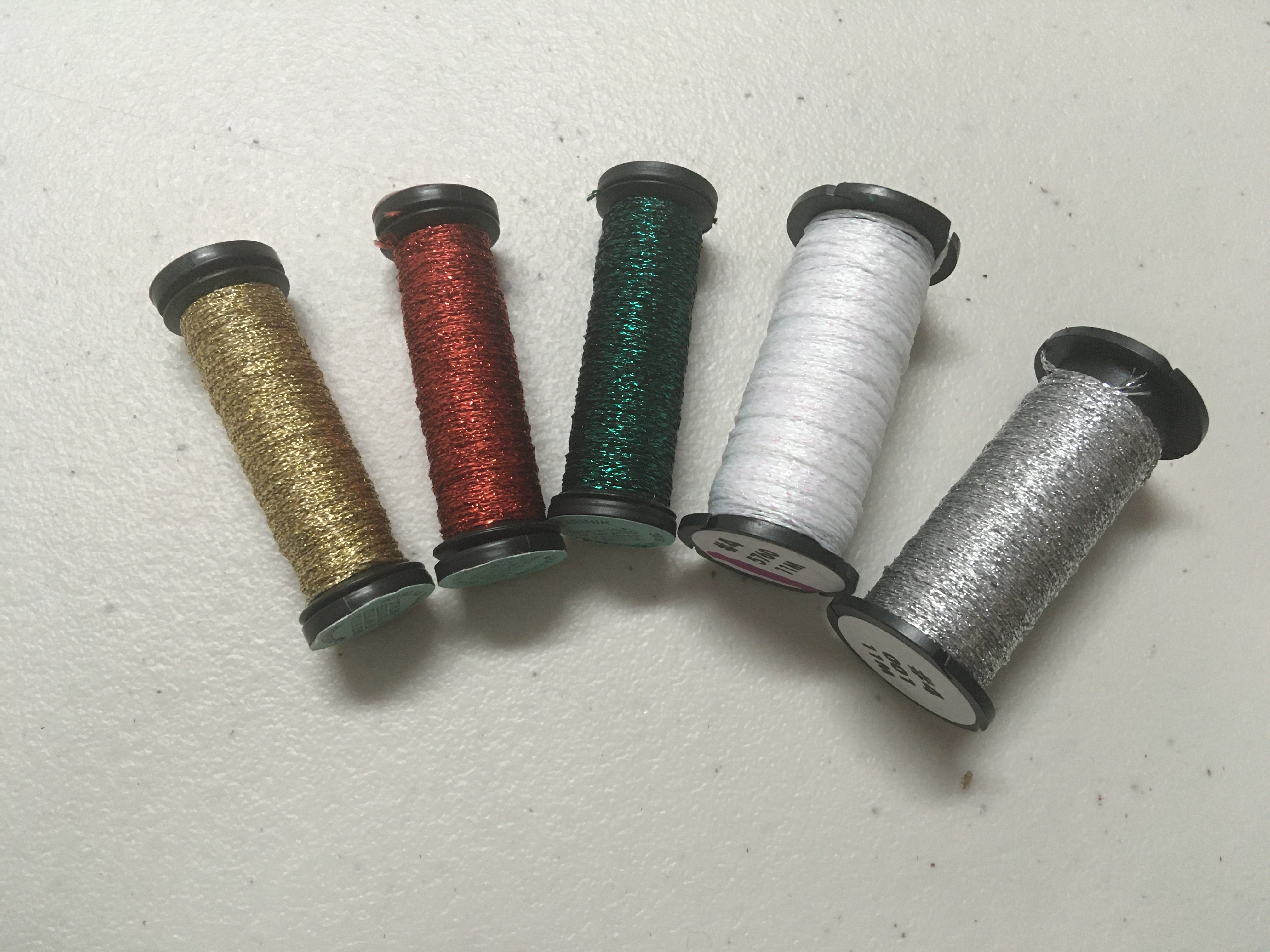 Start Your Stash - Christmas Sparkle Kreinik #4 braid