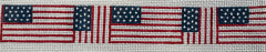 318a American Flag Repeat Belt