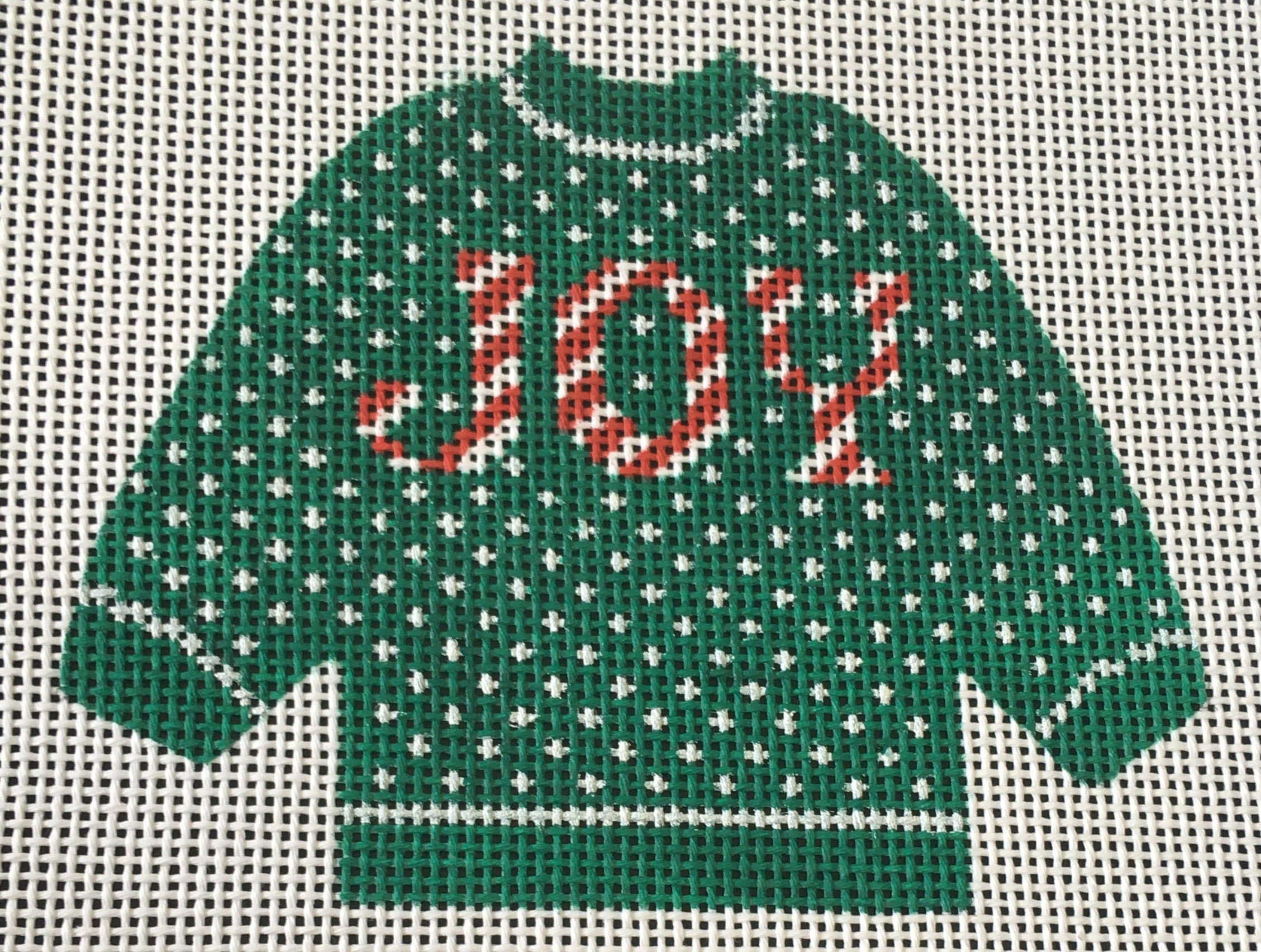 SI1-59 Candy Cane Joy Pullover Sweater