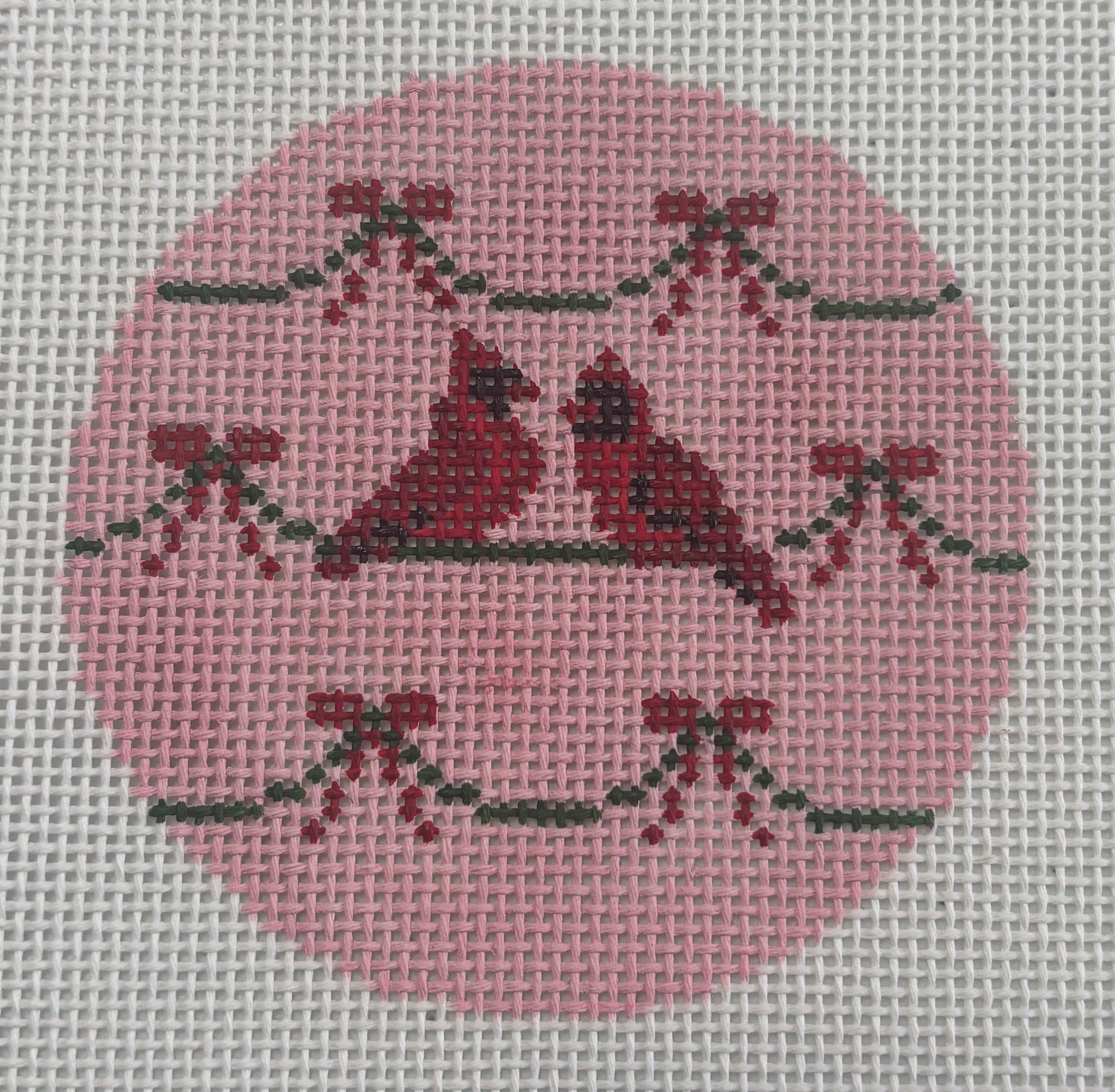 AB-147b Pink Cardinal Round