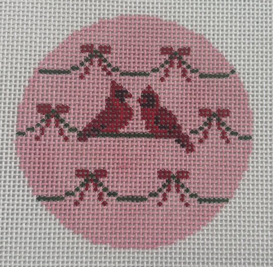 AB-147b Pink Cardinal Round