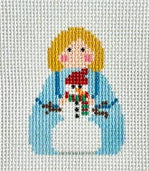 SI165-144 Snowman Angel