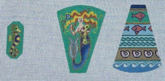 B-165 Mermaid Scissor Case and Fob