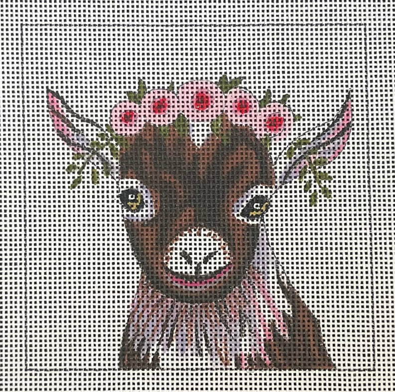 IN080 Floral Cow