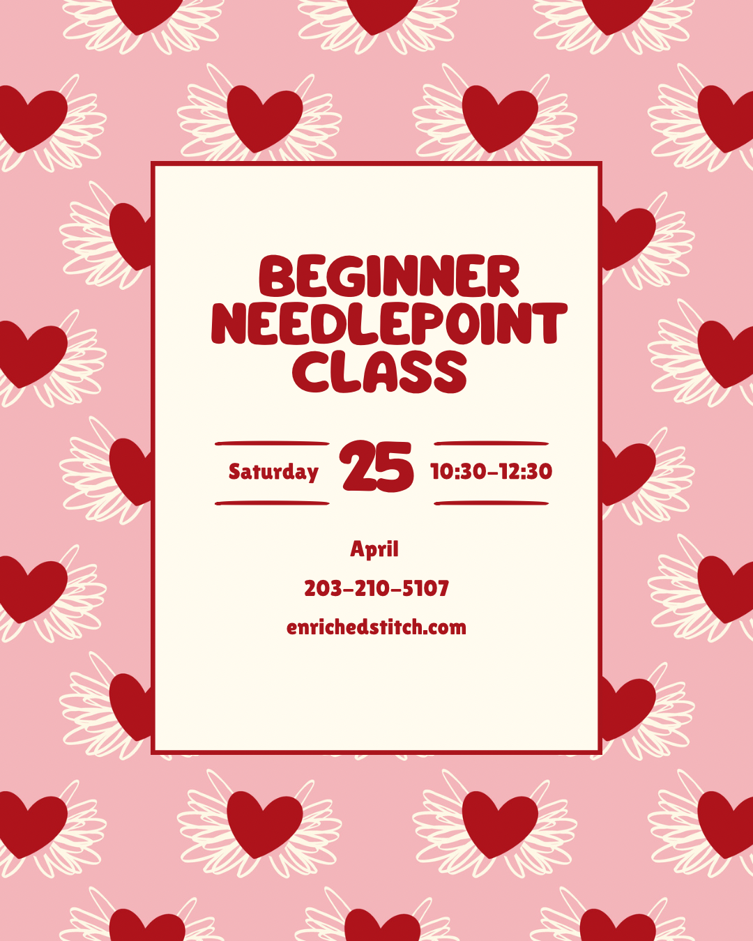 Beginner Needlepoint Class