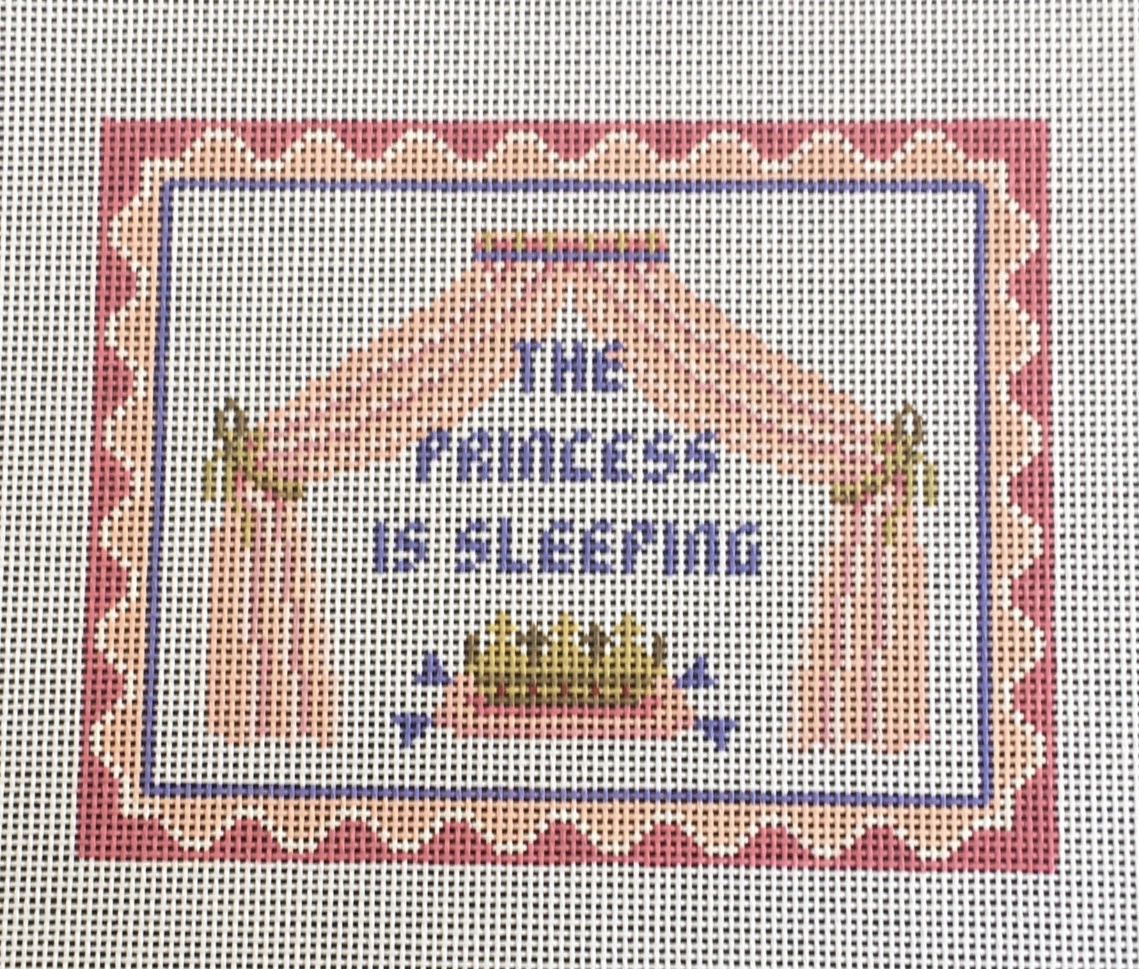 0803g The Princess Is Sleeping Sign