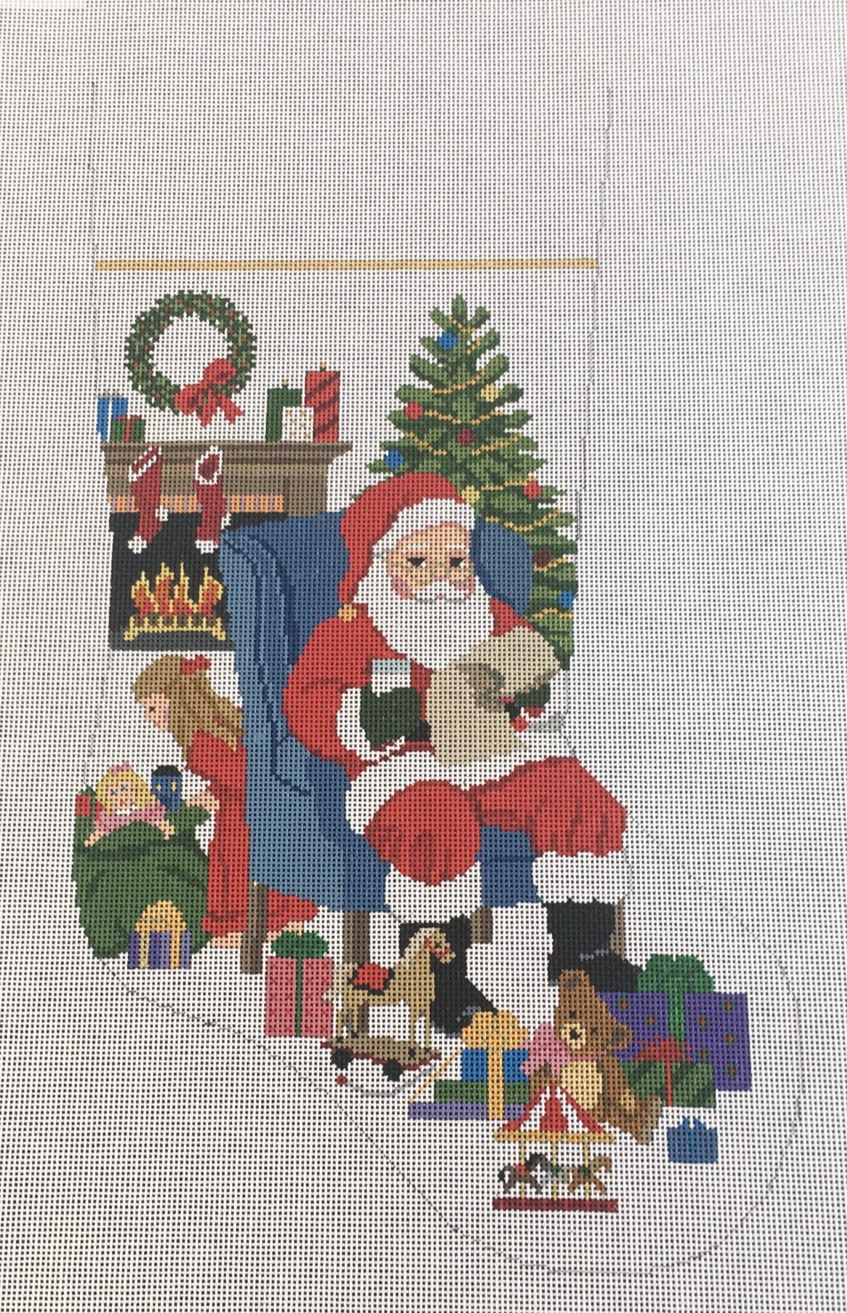 3255 Someone's Peeking Stocking - Girl