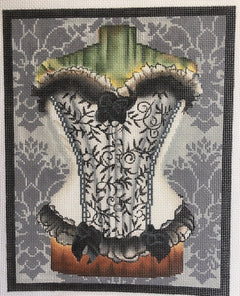 811A Black Corset