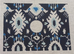 KCD4135B Ikat Clutch - Blue