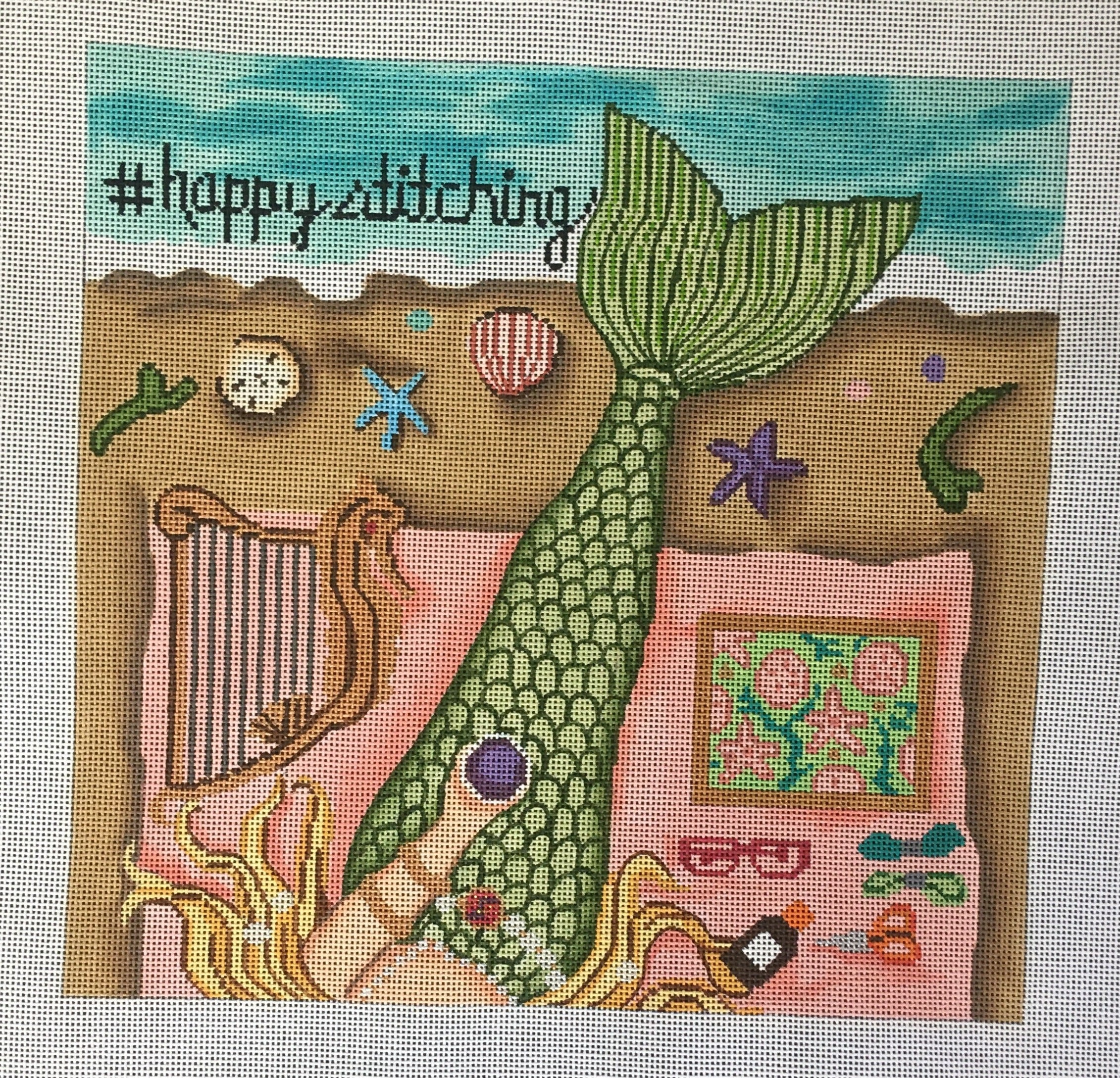 GE-P314 Mermaid Stitching Girl – The Enriched Stitch
