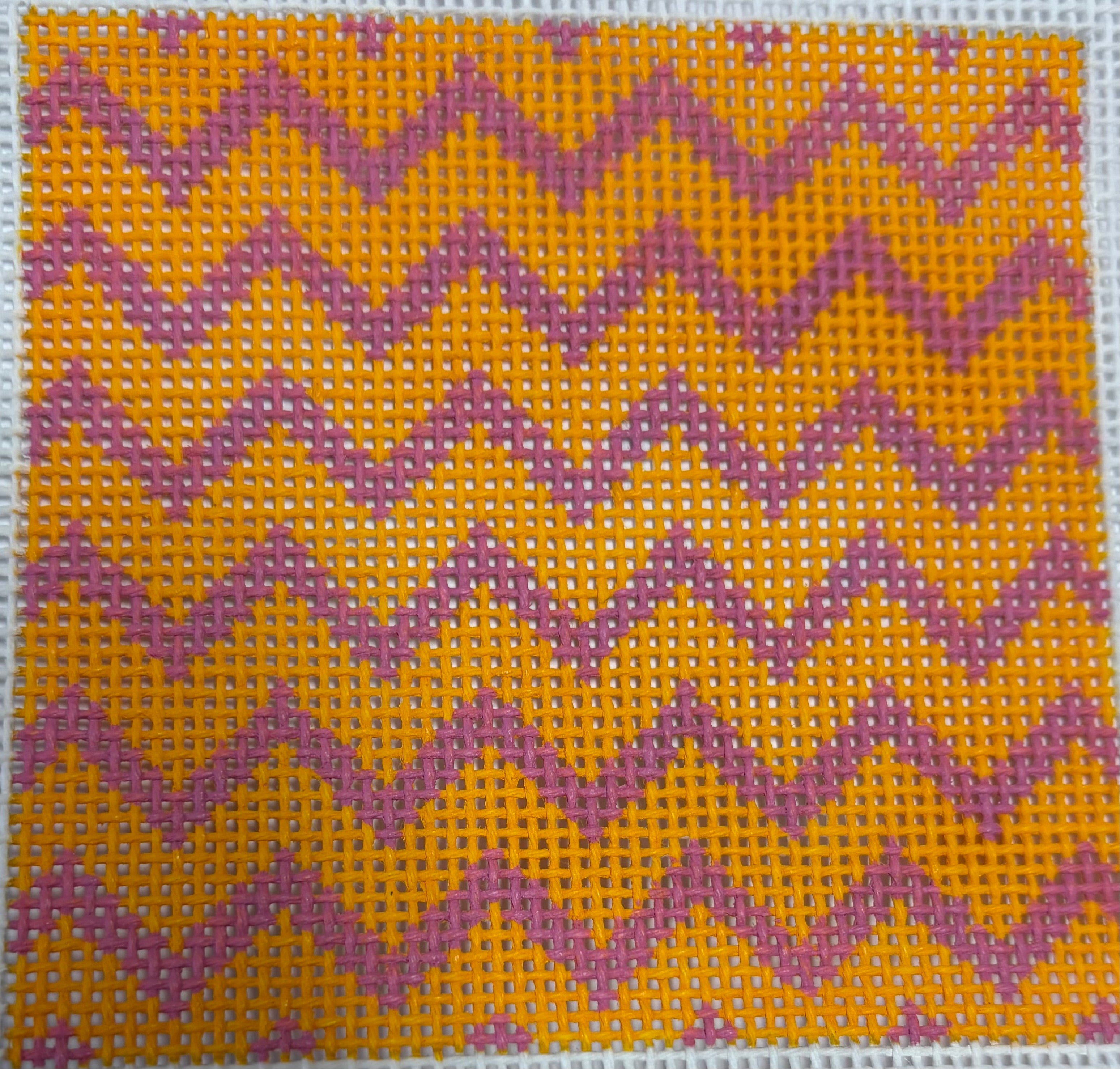 INSSQ3-45 Tangerine/Pink Zigzag Insert