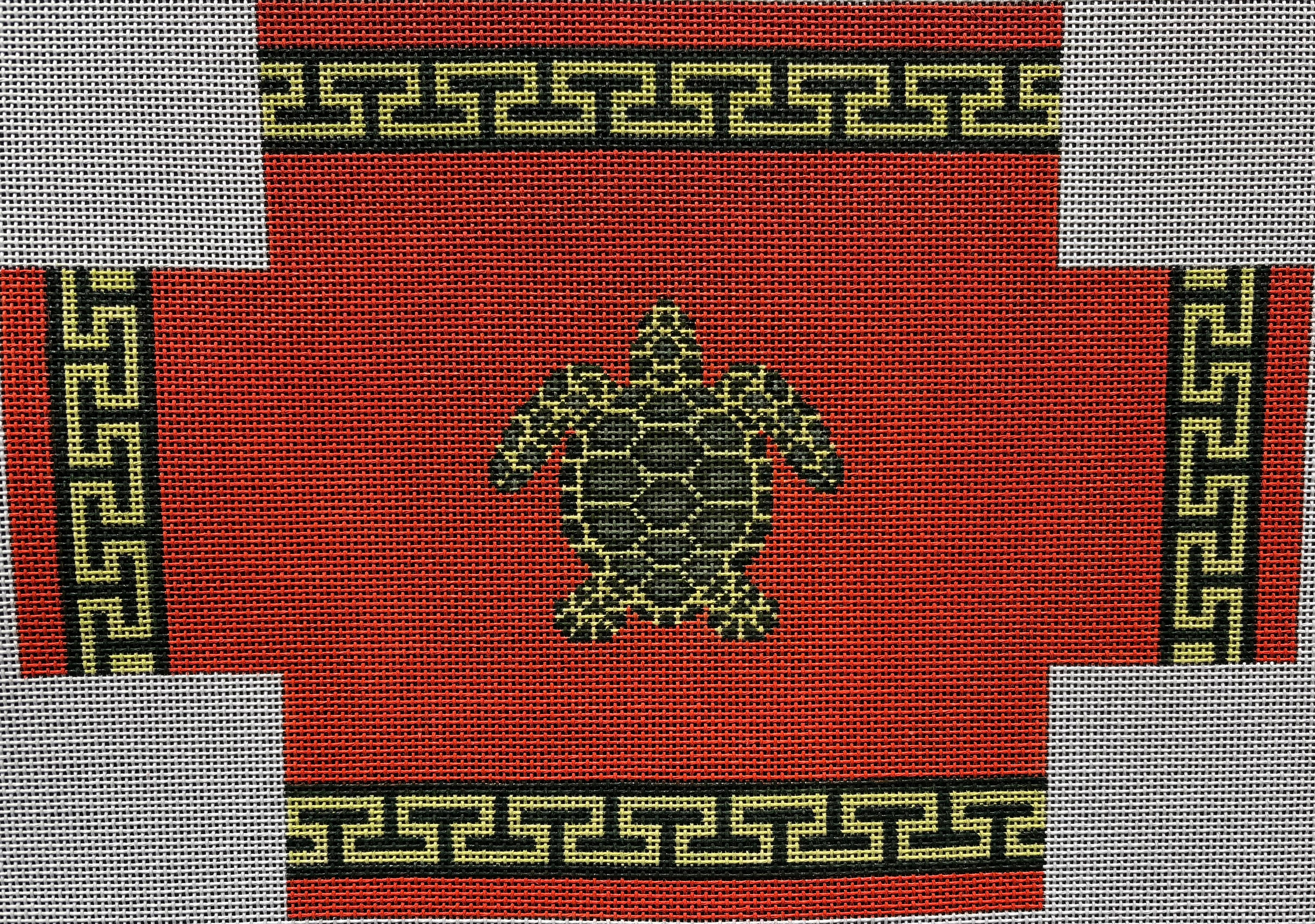 JP-BC048 Sea Turtle with Greek Keys Brick Cover