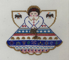 PP996LP Patriotic Stripe Angel