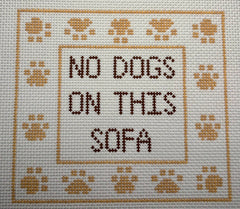 SLS No Dogs on Sofa - Tan