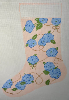 SLS Pink Hydrangea Stocking