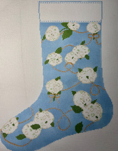 SLS Blue Hydrangea Stocking