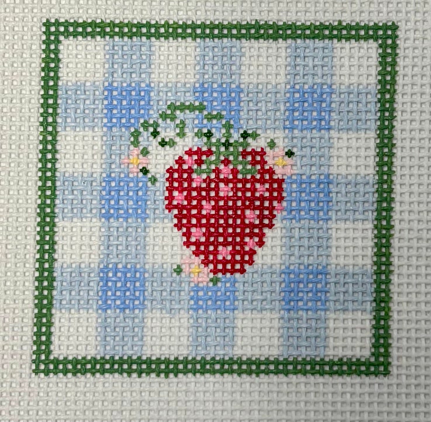SLS Strawberry on Gingham Mini