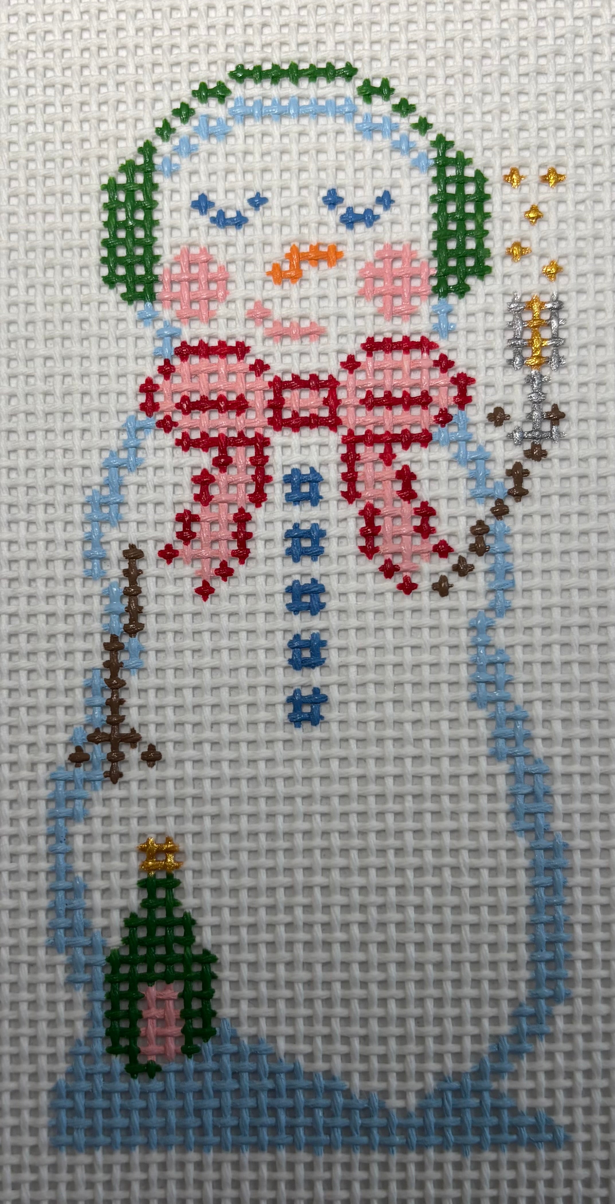 SLS407 Champagne Snow Woman