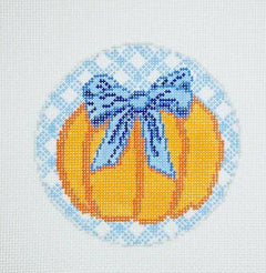 APHA26 Gingham Pumpin Round- Blue