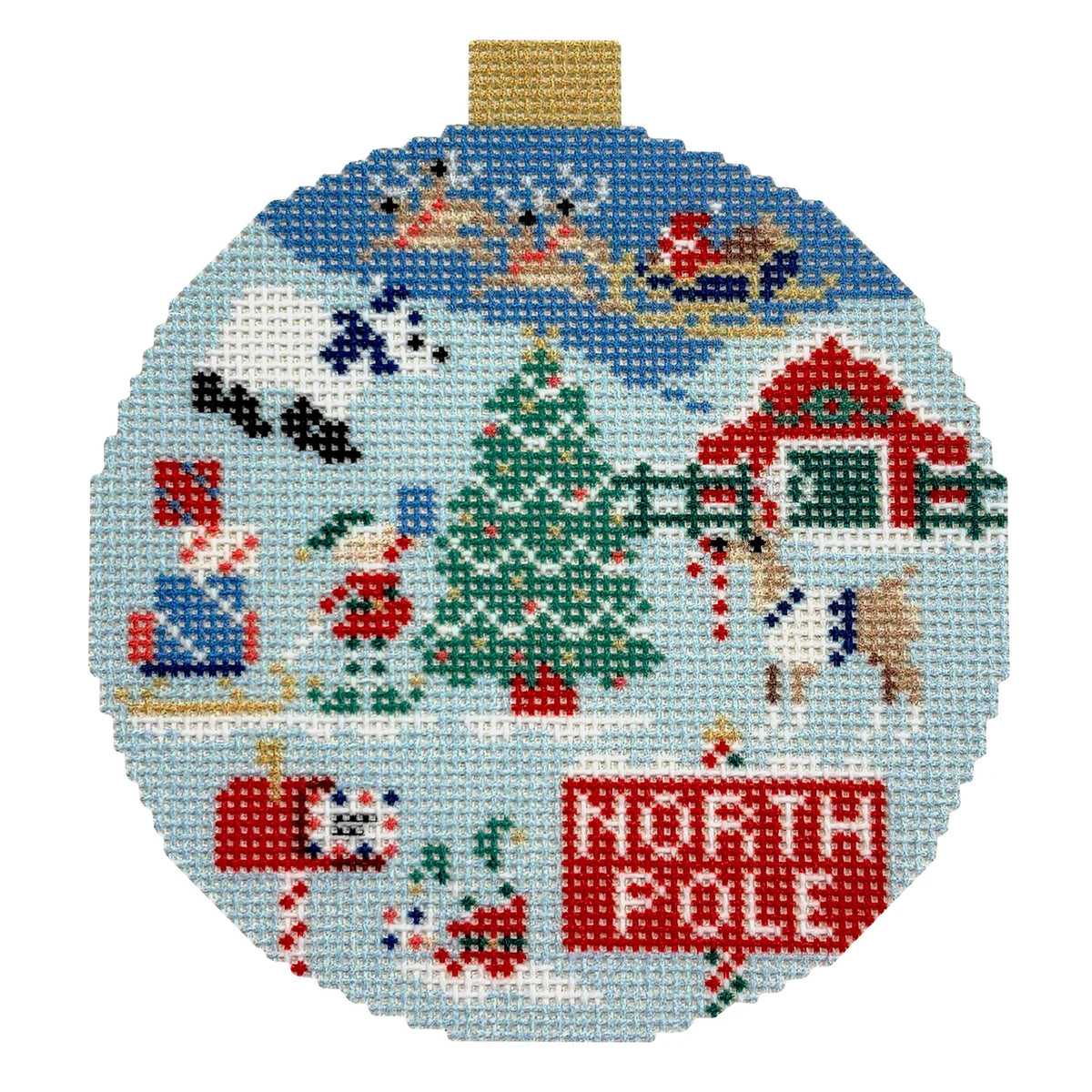 NTG KB1702 North Pole Ornament